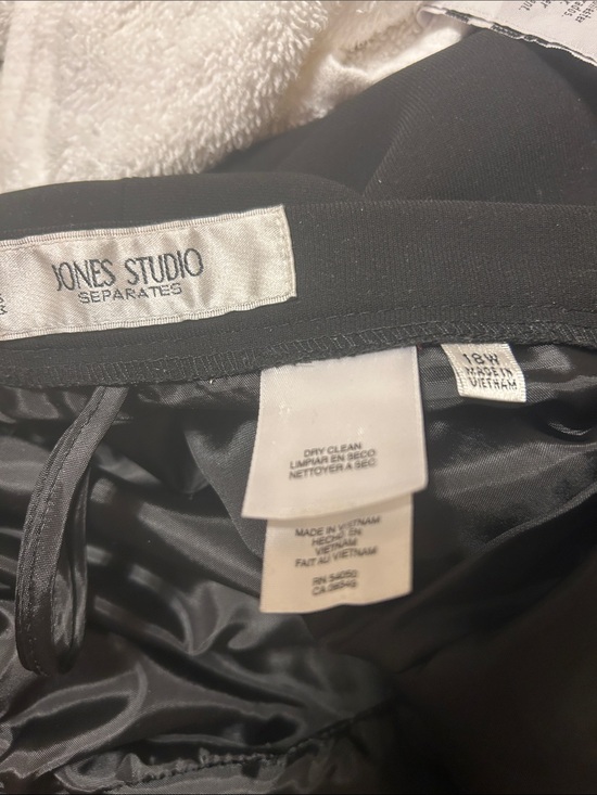 Jones Studio Pants - BLACK TROUSERS, Ladies